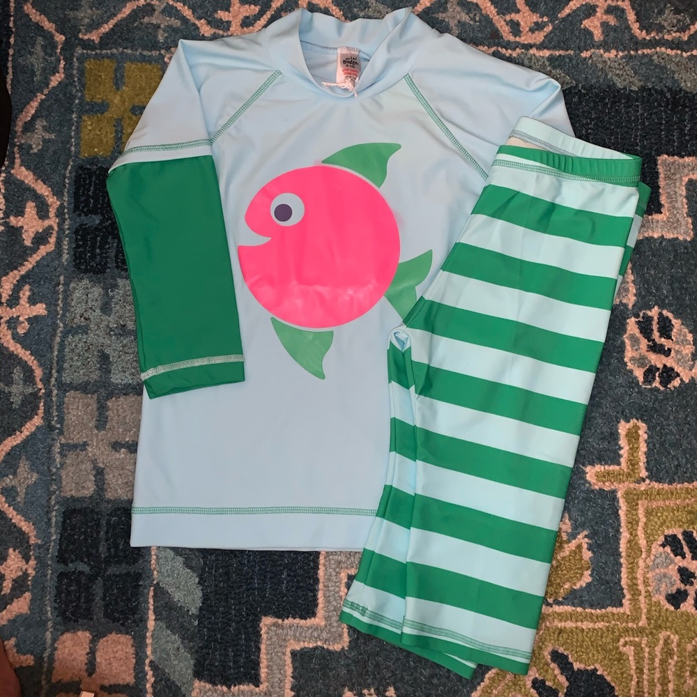 Girls Mini Boden Surf Suit
